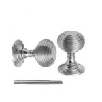 POLISHED CHROME BEEHIVE DOOR KNOB
