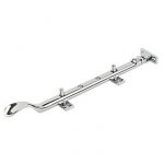 POLISHED CHROME 10" FORGED WINDOW STAY