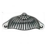 BURNISHED SHELL DRAWER PULL