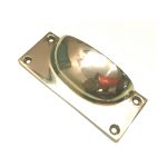 BRASS RECTANGULAR DRAWER PULL - Image 2