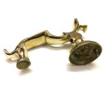 POLISHED BRASS DOCTOR'S DOOR KNOCKER - Image 3