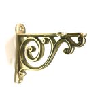 POLISHED BRASS SMALL BATHROOM BRACKET