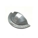 PEWTER DRAWER PULL WITH 5 FACETS