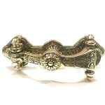 BRASS SUNFLOWER DOOR KNOCKER - Image 2