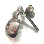 POLISHED NICKEL BEE DOOR KNOCKER - Image 2