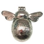 POLISHED NICKEL BEE DOOR KNOCKER