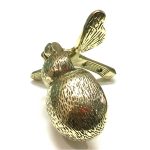 POLISHED BRASS BEE DOOR KNOCKER - Image 2