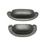 BRASS SLIM DESIGN SMALL DRAWER PULL - Image 4