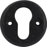 BLACK EURO PROFILE ESCUCTHEON