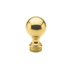 BRASS BALL CURTAIN FINIAL