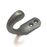 ANTIQUE IRON SLIM SINGLE ROBE HOOK