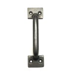 ANTIQUE IRON 5" SQUARE BASE PULL HANDLE