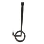 BEESWAX HAND FORGED PENNY END LONG TOILET ROLL HOLDER - Image 2