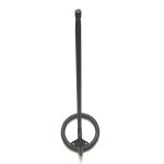 BEESWAX HAND FORGED ARROW HEAD LONG TOILET ROLL HOLDER - Image 2