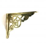 POLISHED BRASS SMALL TRELLIS BRACKET