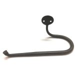BEESWAX HAND FORGED PENNY END SNAKE DESIGN TOILET ROLL HOLDER