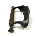 ANTIQUE IRON TOILET ROLL HOLDER - Image 3