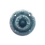 PEWTER ROUND DOOR BELL