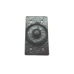 BLACK RECTANGULAR DOOR BELL
