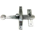 PEWTER HAND FORGED NORFOLK LATCH ONLY SET