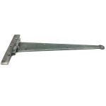 PEWTER HAND FORGED 18" TRINITY T HINGE - Image 3