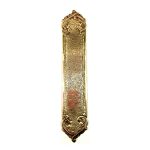 BRASS SLIM FINGER PLATE