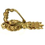 POLISHED BRASS PINEAPPLE DOOR KNOCKER - Image 3