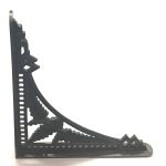 ANTIQUE IRON FERN SHELF BRACKET - Image 2