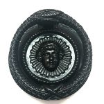 BLACK SERPENT DOOR KNOCKER