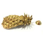 POLISHED BRASS HEAVY PINEAPPLE DOOR KNOCKER - Image 2