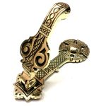 POLISHED BRASS CELTIC DOOR KNOCKER - Image 2