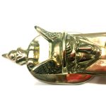 POLISHED BRASS HERMES DOOR KNOCKER - Image 3