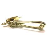 POLISHED BRASS HERMES DOOR KNOCKER - Image 2