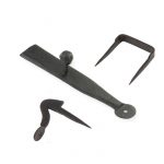 BEESWAX HAND FORGED BEAN LATCH ONLY SET