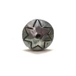 PEWTER HAND FORGED DESIGNER NAIL