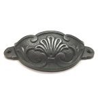 ANTIQUE IRON DECORATIVE DRAWER PULL