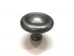 ANTIQUE IRON DISC CABINET KNOB