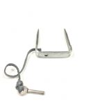 PEWTER LOCKING STAPLE PIN