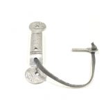 PEWTER LOCKING SCREW ON STAPLE