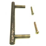 ANTIQUE BRASS HAMMERED PULL HANDLE 170 MM - Image 3