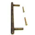 ANTIQUE BRASS KNURLED HANDLE 200 MM - Image 3