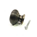 Polished brass solid beehive cabinet knob 40 mm - Image 5