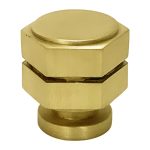 Hexagon Cabinet Knob 24 mm
