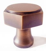 Hexagon Cabinet Knob 29 mm